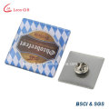 Zinc Alloy Silver 3D Metal Badge Pin with Your Own Design